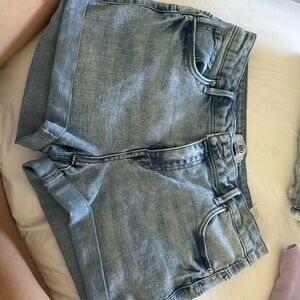 Jean shorts